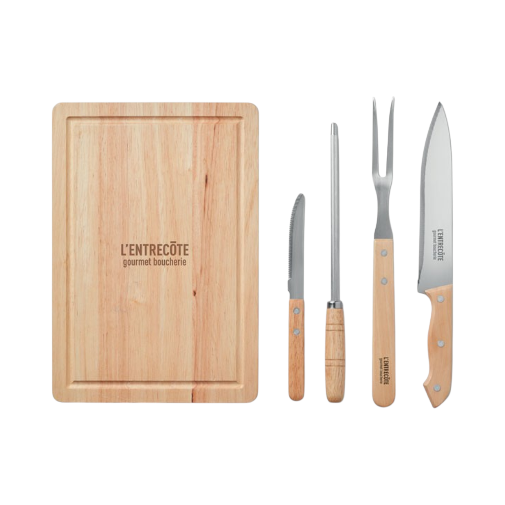 Wood Grille BBQ Set