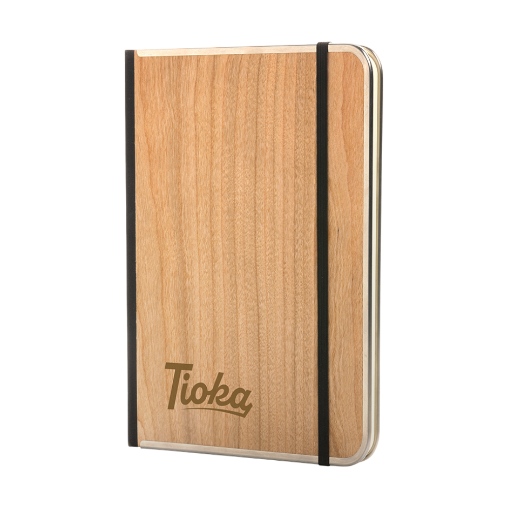 Wooden Cover Deluxe Notebook A5